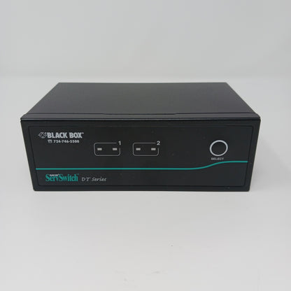ServSwitch DT Series 2 And 4 Port Black Box KV9622A Desktop KVM Switch