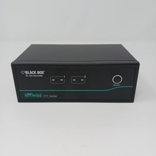 ServSwitch DT Series 2 And 4 Port Black Box KV9622A Desktop KVM Switch