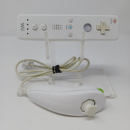 Nintendo Wii Remote Controller RVL-003 and RVL-004 White